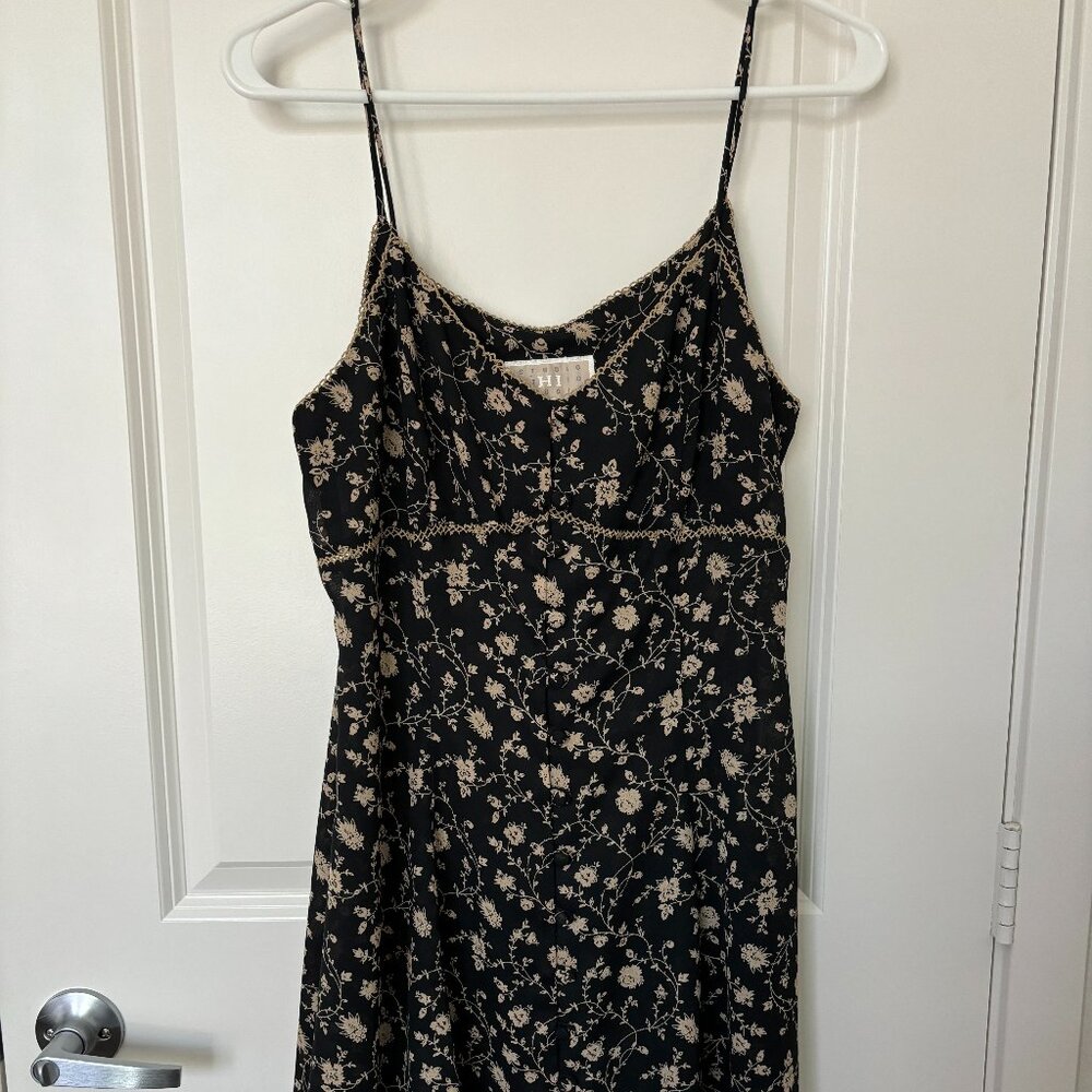 Floral Sheer Dress (Size 10)